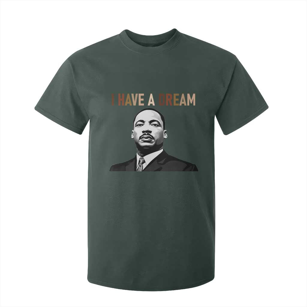 Martin Luther King Jr T Shirt For Kid I Have a Dream Cool Melanin Black History - African Pride