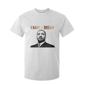 Martin Luther King Jr T Shirt For Kid I Have a Dream Cool Melanin Black History - African Pride