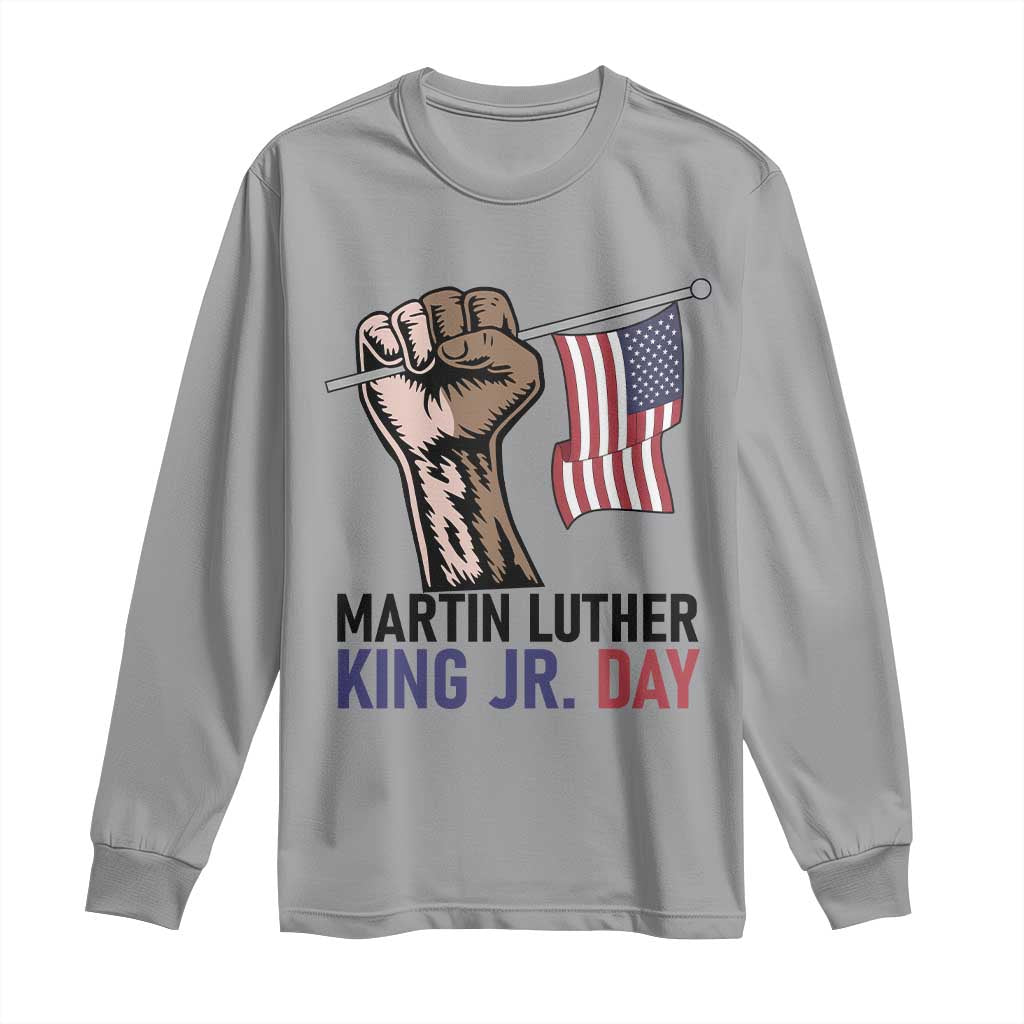 Martin Luther King Jr Long Sleeve Shirt Black History Month - African Pride