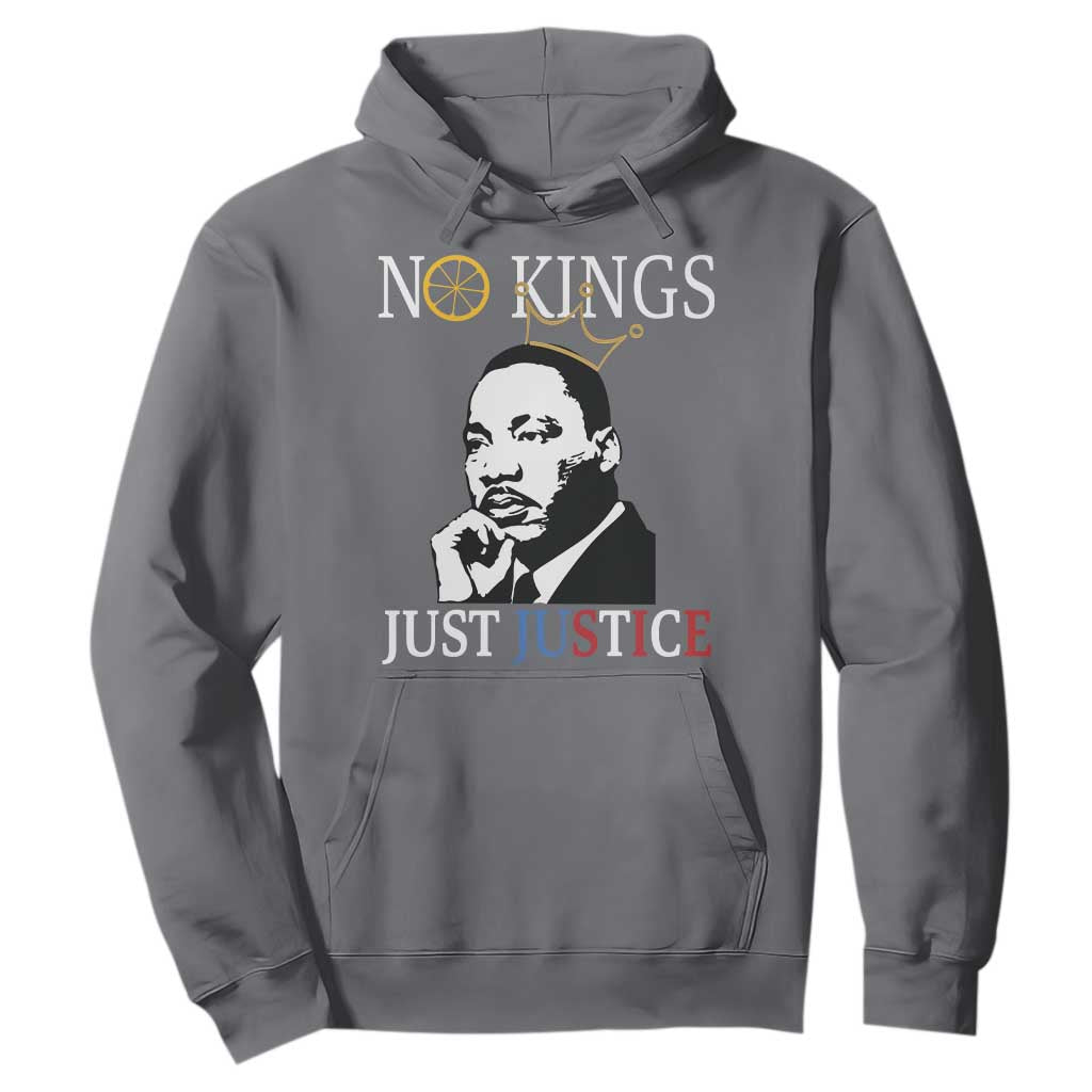 Martin Luther King Jr Hoodie No Kings Just Justice - African Pride