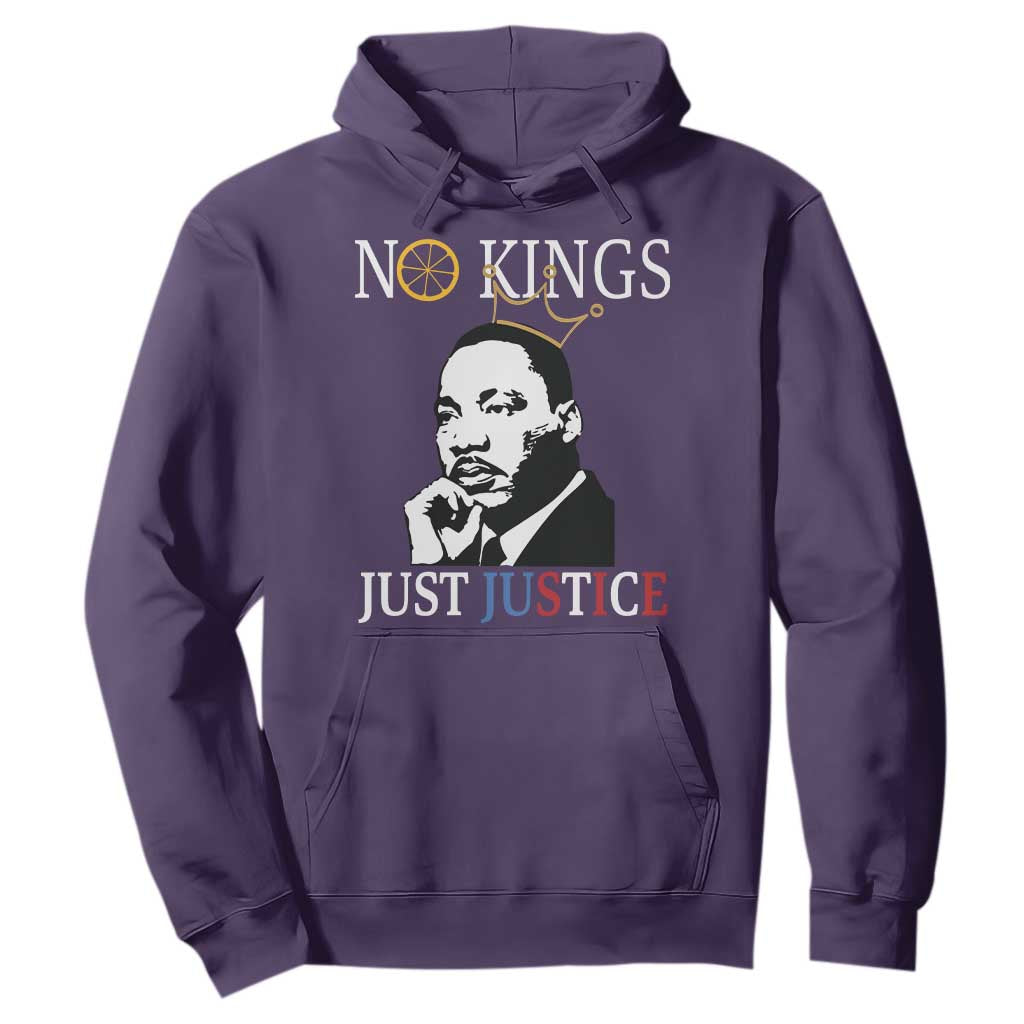 Martin Luther King Jr Hoodie No Kings Just Justice - African Pride