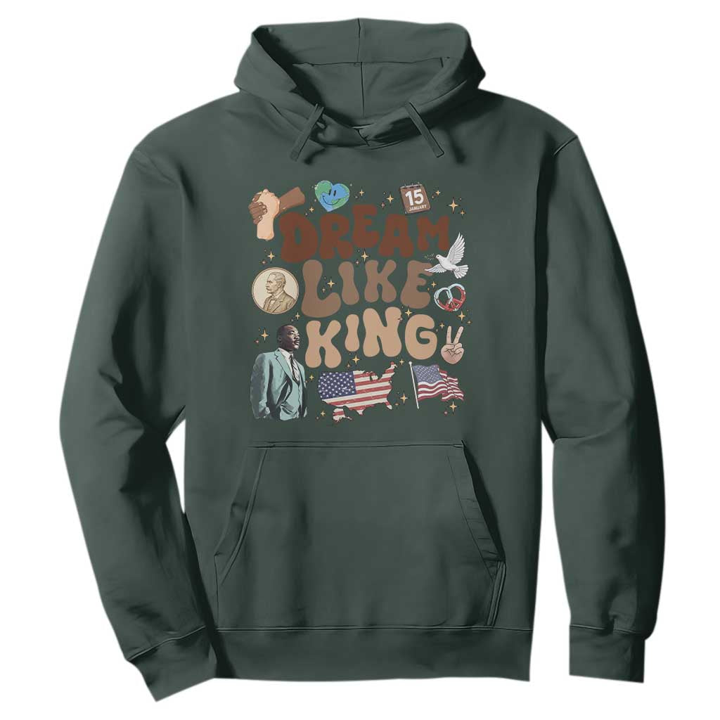 Martin Luther King Jr Hoodie Black History Melanin African American - African Pride