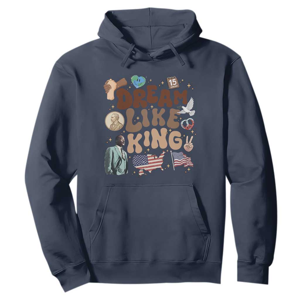 Martin Luther King Jr Hoodie Black History Melanin African American - African Pride