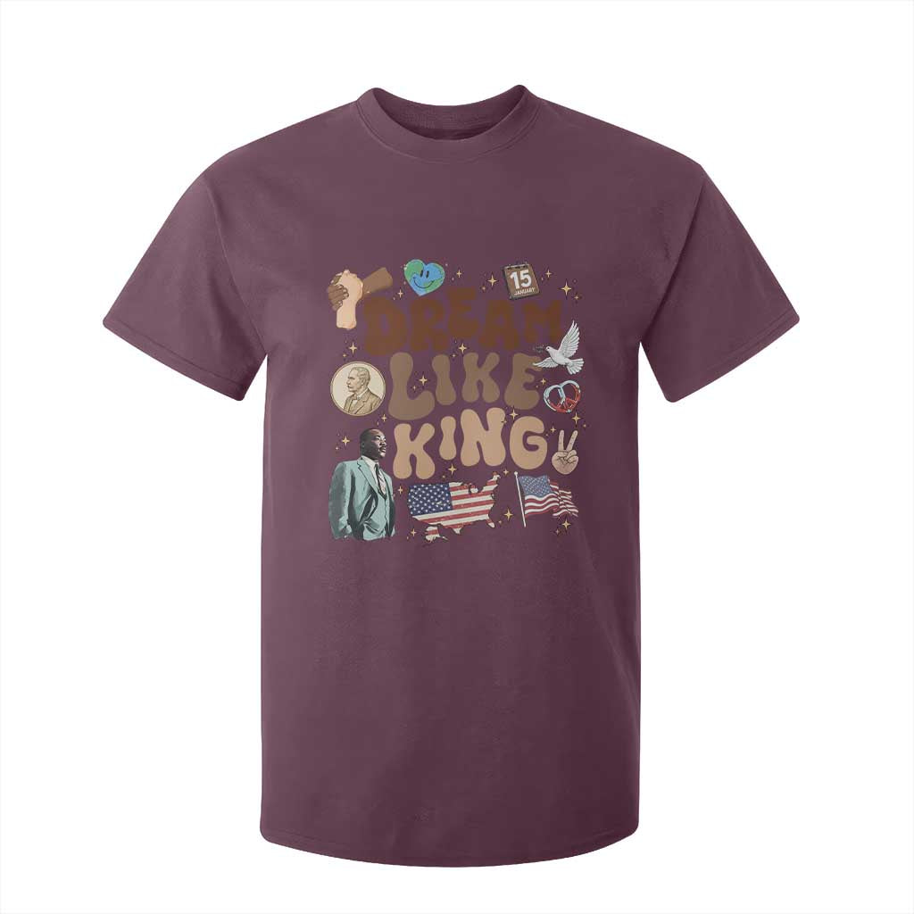 Martin Luther King Jr T Shirt For Kid Black History Melanin African American - African Pride