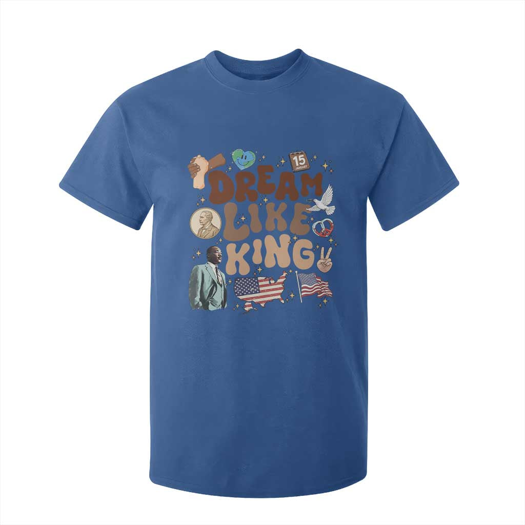 Martin Luther King Jr T Shirt For Kid Black History Melanin African American - African Pride