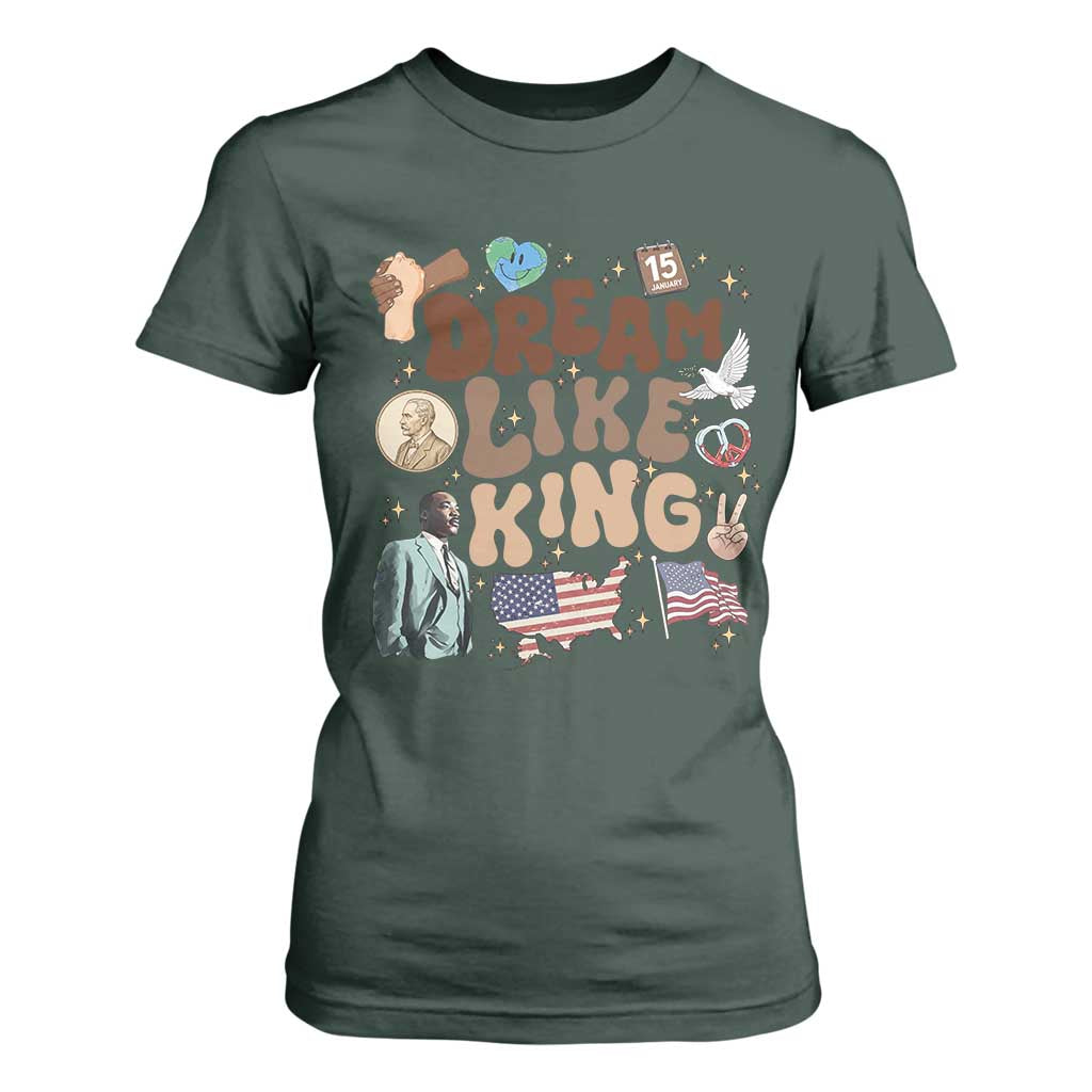 Martin Luther King Jr T Shirt For Women Black History Melanin African American - African Pride