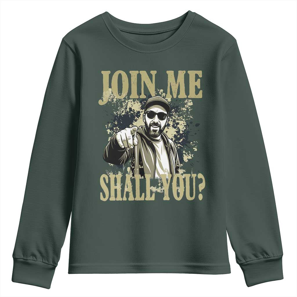 Adam Memorial Tribute Youth Sweatshirt Join Me Shall You