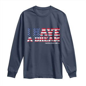Martin Luther King Jr Long Sleeve Shirt Black History African American - African Pride