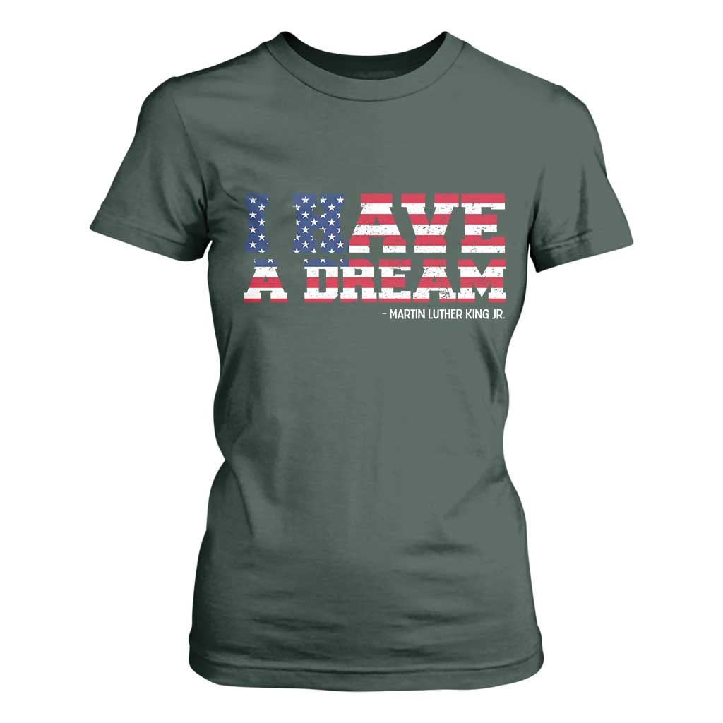 Martin Luther King Jr T Shirt For Women Black History African American - African Pride