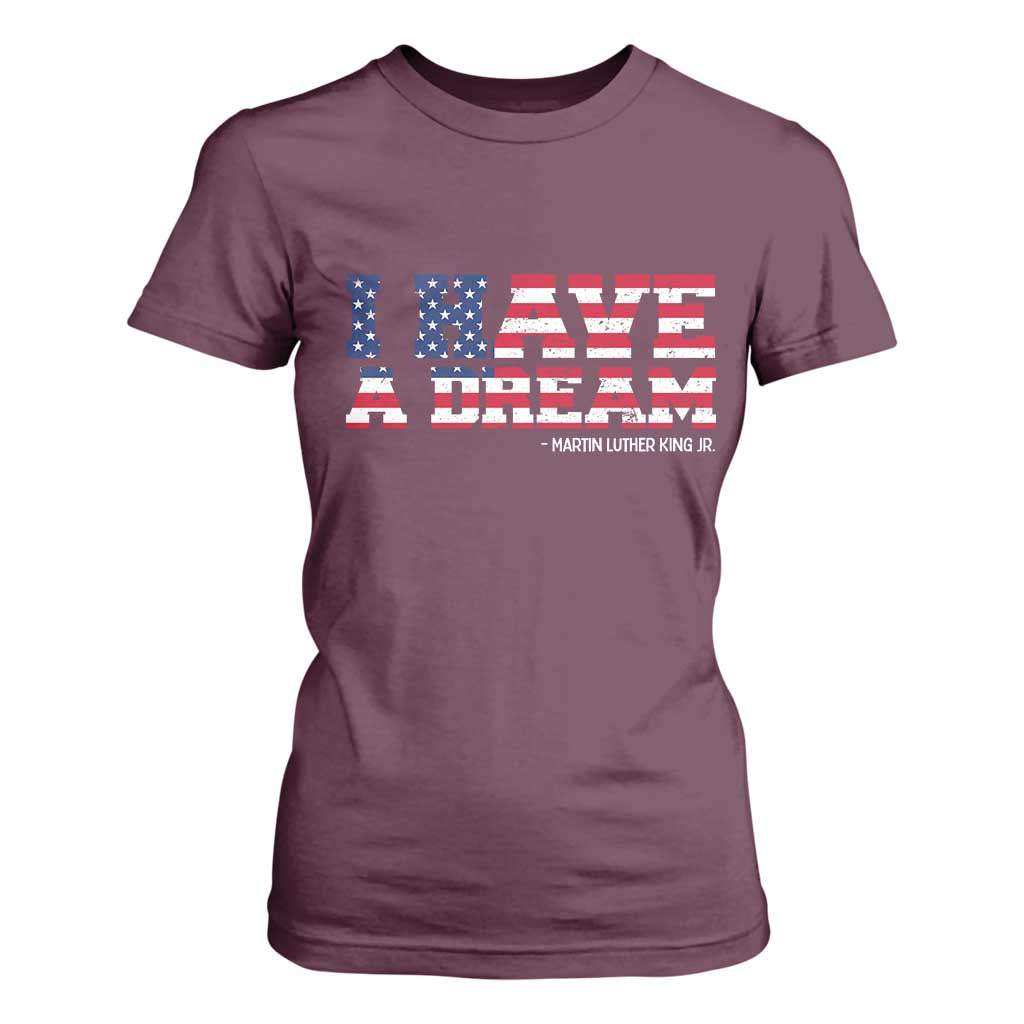 Martin Luther King Jr T Shirt For Women Black History African American - African Pride