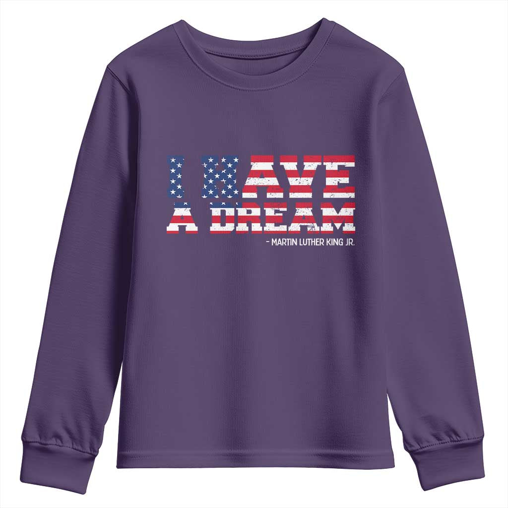 Martin Luther King Jr Youth Sweatshirt Black History African American - African Pride