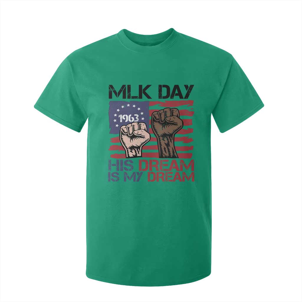His Dream is My Dream T Shirt For Kid Martin Luther King Jr MLK Day - African Pride