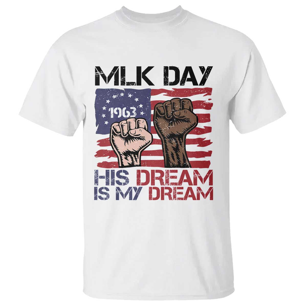His Dream is My Dream T Shirt Martin Luther King Jr MLK Day - African Pride