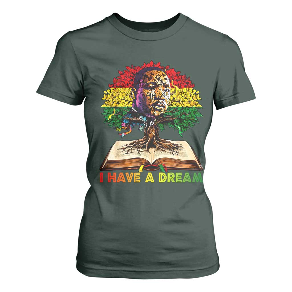 Martin Luther King Jr T Shirt For Women Black History Month Melanin African - African Pride
