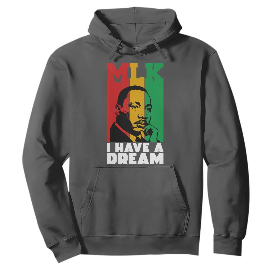Martin Luther King Jr Hoodie I Have Dream MLK Quote - African Pride