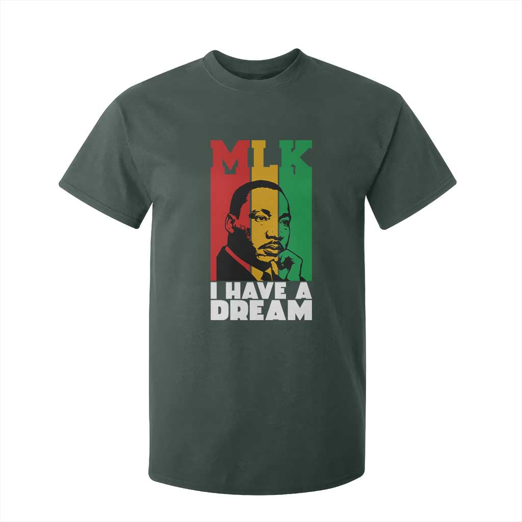 Martin Luther King Jr T Shirt For Kid I Have Dream MLK Quote - African Pride