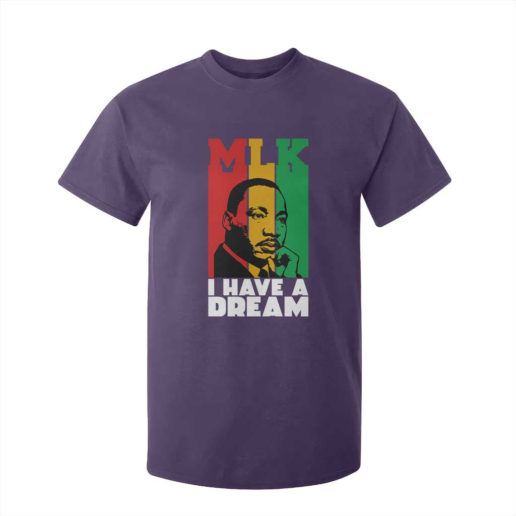 Martin Luther King Jr T Shirt For Kid I Have Dream MLK Quote - African Pride