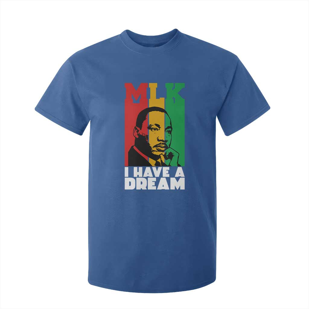 Martin Luther King Jr T Shirt For Kid I Have Dream MLK Quote - African Pride