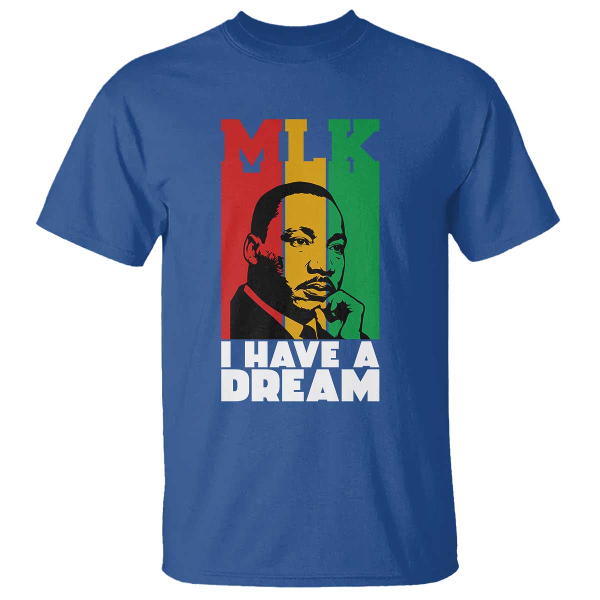 Martin Luther King Jr T Shirt I Have Dream MLK Quote - African Pride