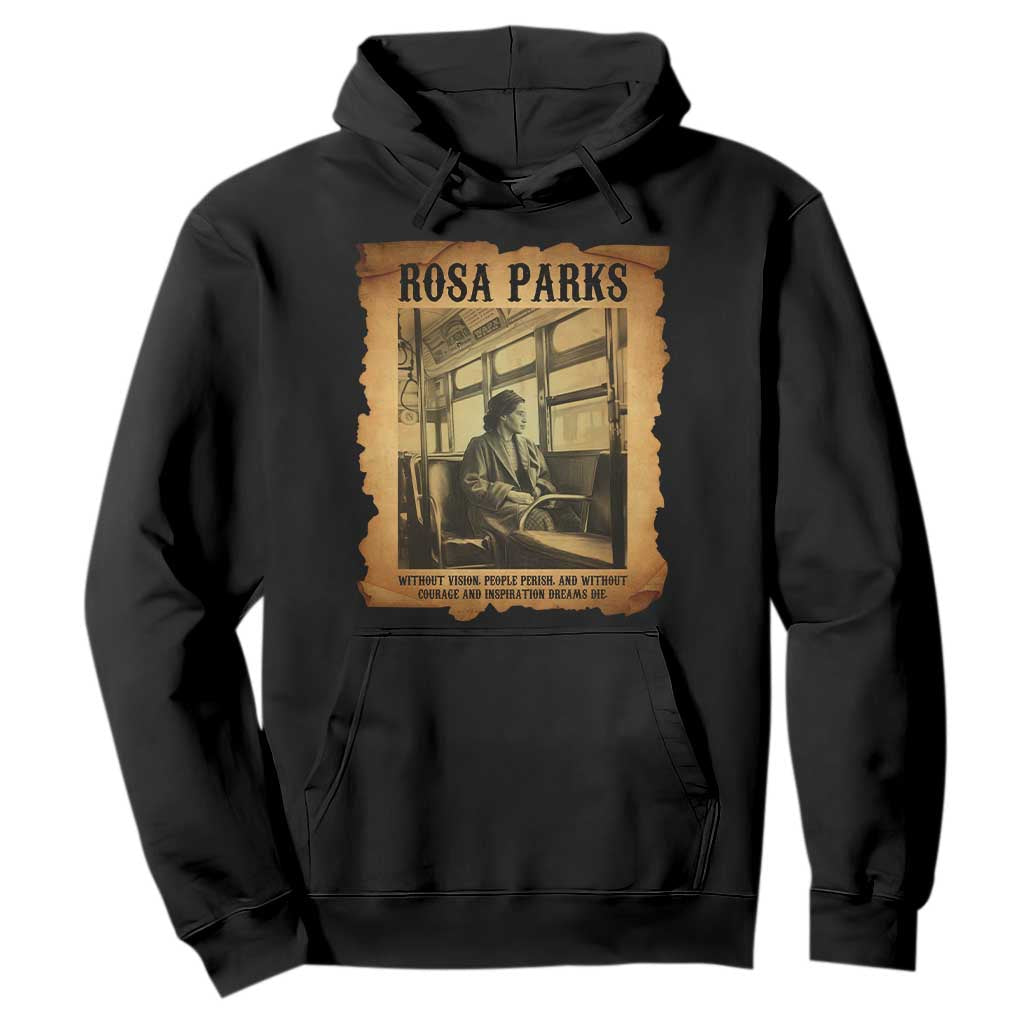 Rosa Parks Quote Hoodie Black Movement Protest - African Pride