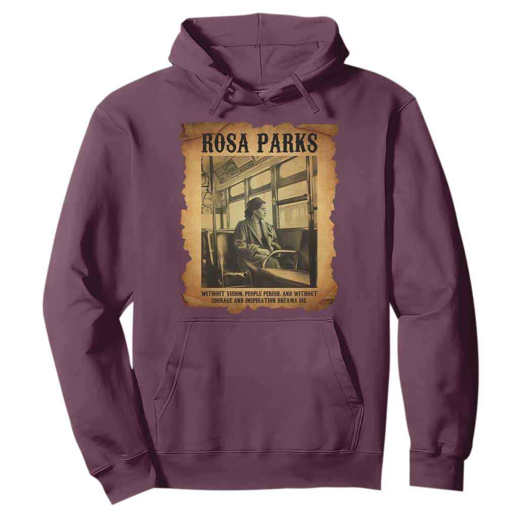 Rosa Parks Quote Hoodie Black Movement Protest - African Pride