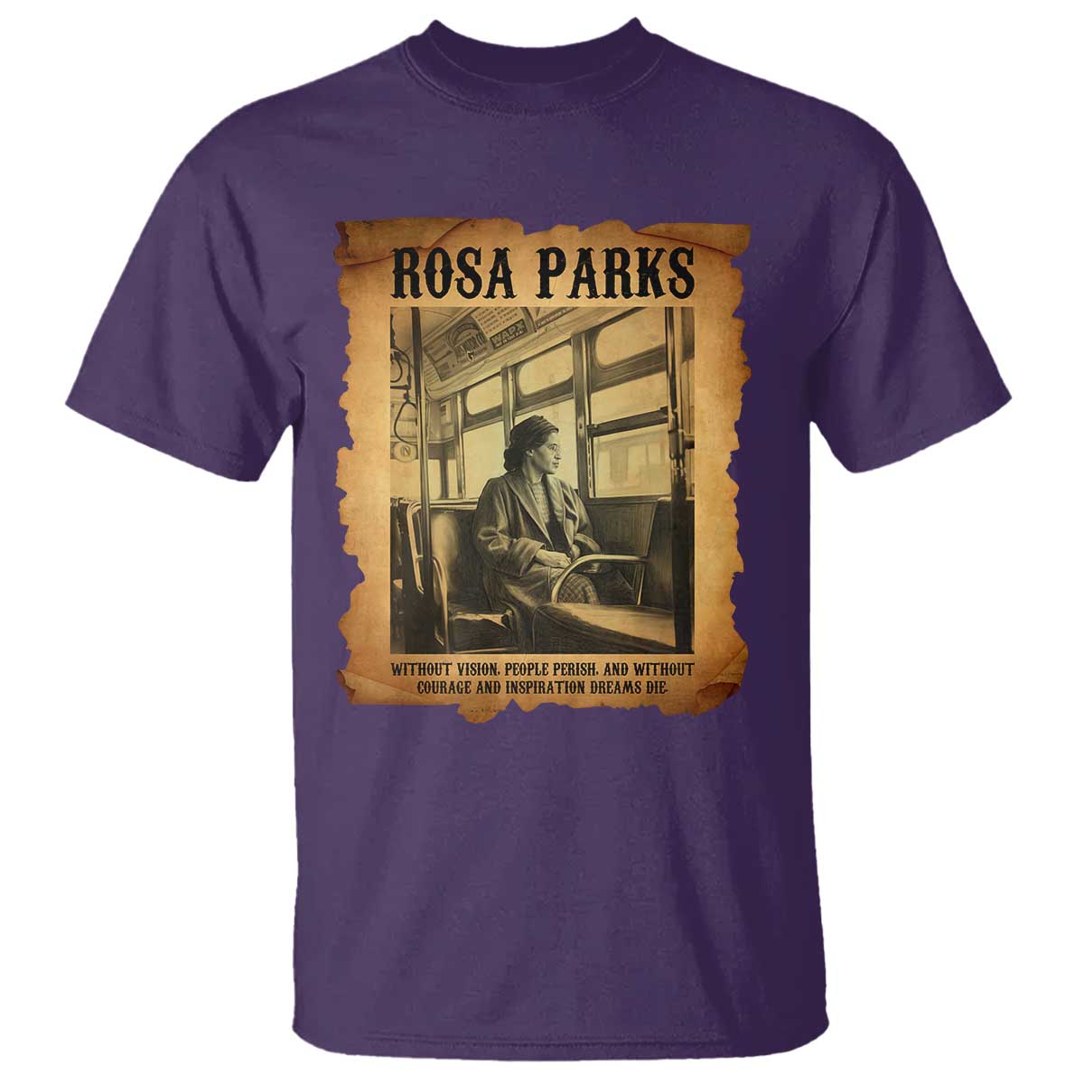 Rosa Parks Quote T Shirt Black Movement Protest - African Pride