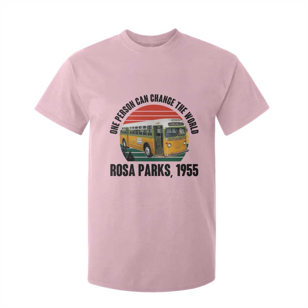 Rosa Parks T Shirt For Kid One Person Can Change The World