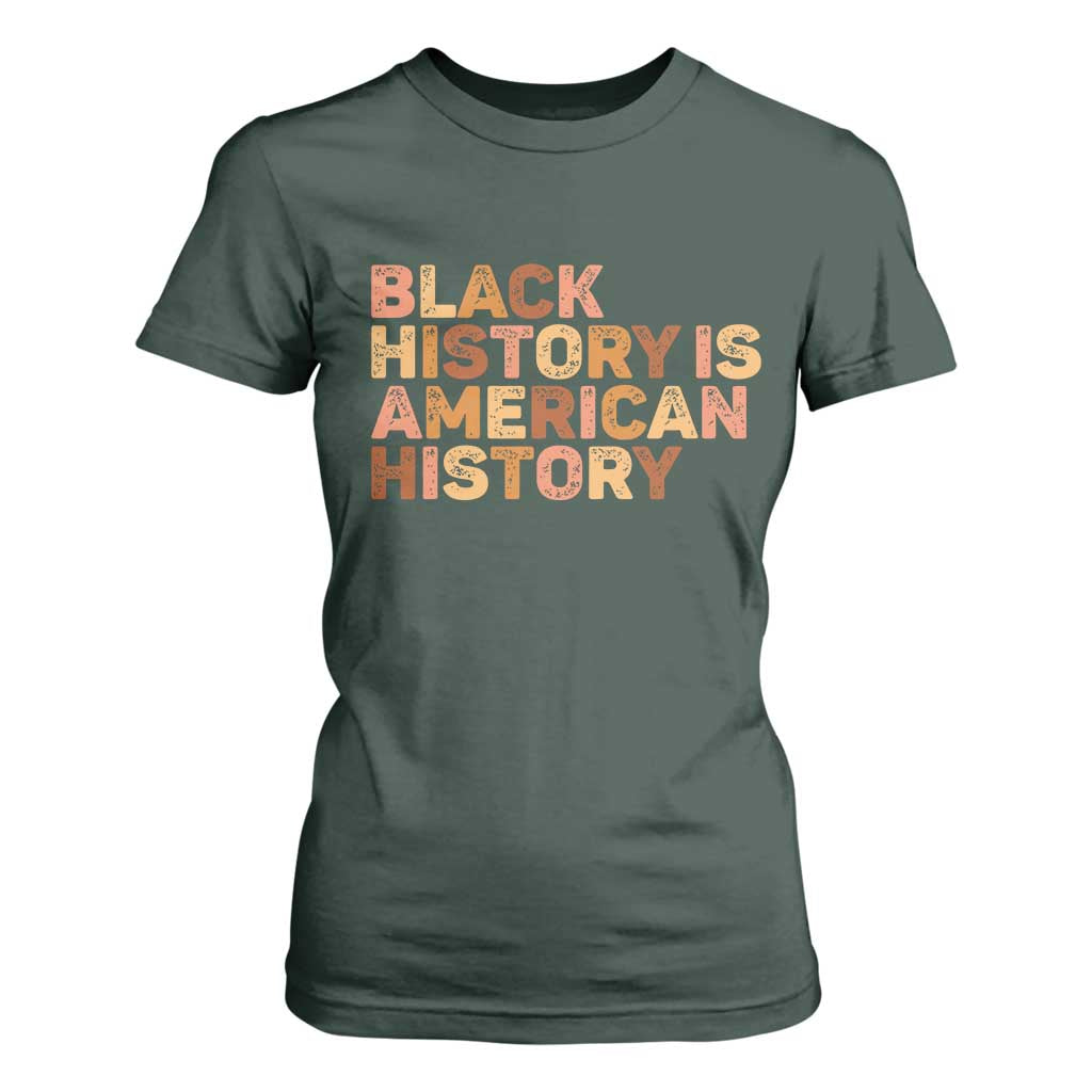 Black History Melanin African American Pride T Shirt For Women - African Pride