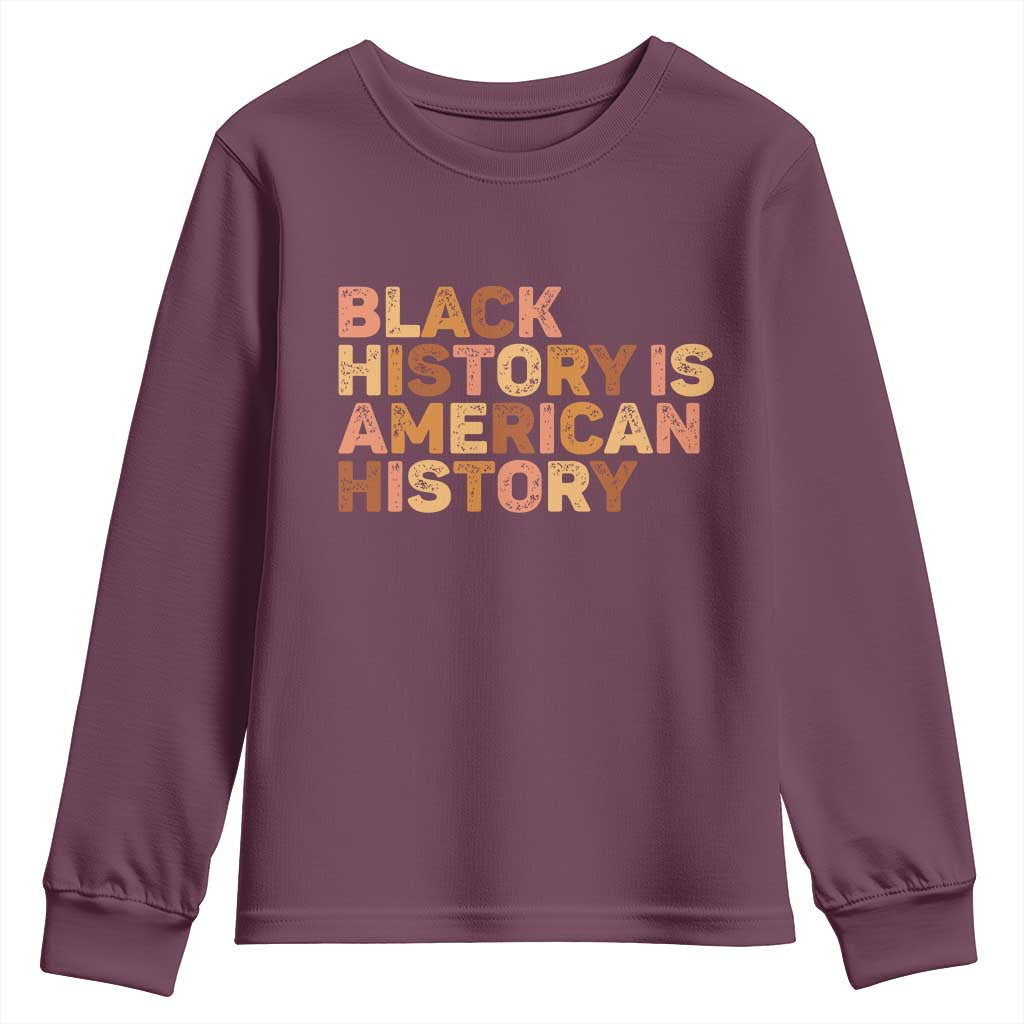 Black History Melanin African American Pride Youth Sweatshirt - African Pride