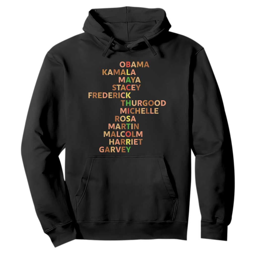 Black Leader History Melanin African American Pride Hoodie - African Pride