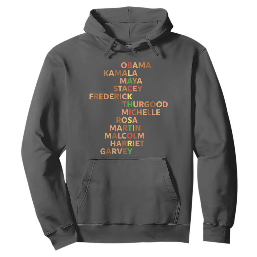 Black Leader History Melanin African American Pride Hoodie - African Pride