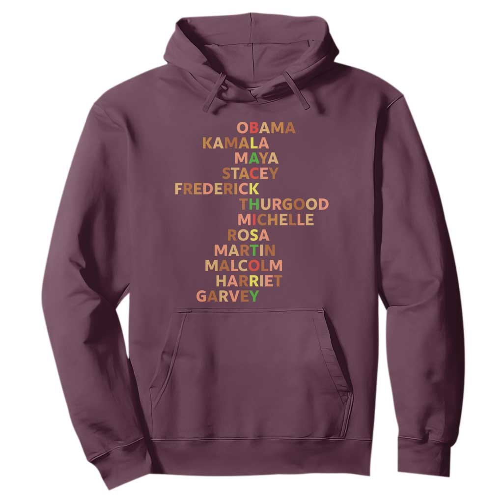 Black Leader History Melanin African American Pride Hoodie - African Pride