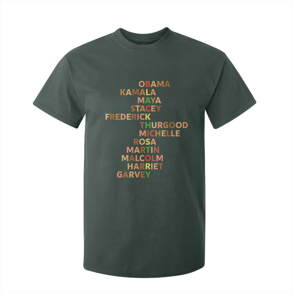 Black Leader History Melanin African American Pride T Shirt For Kid - African Pride