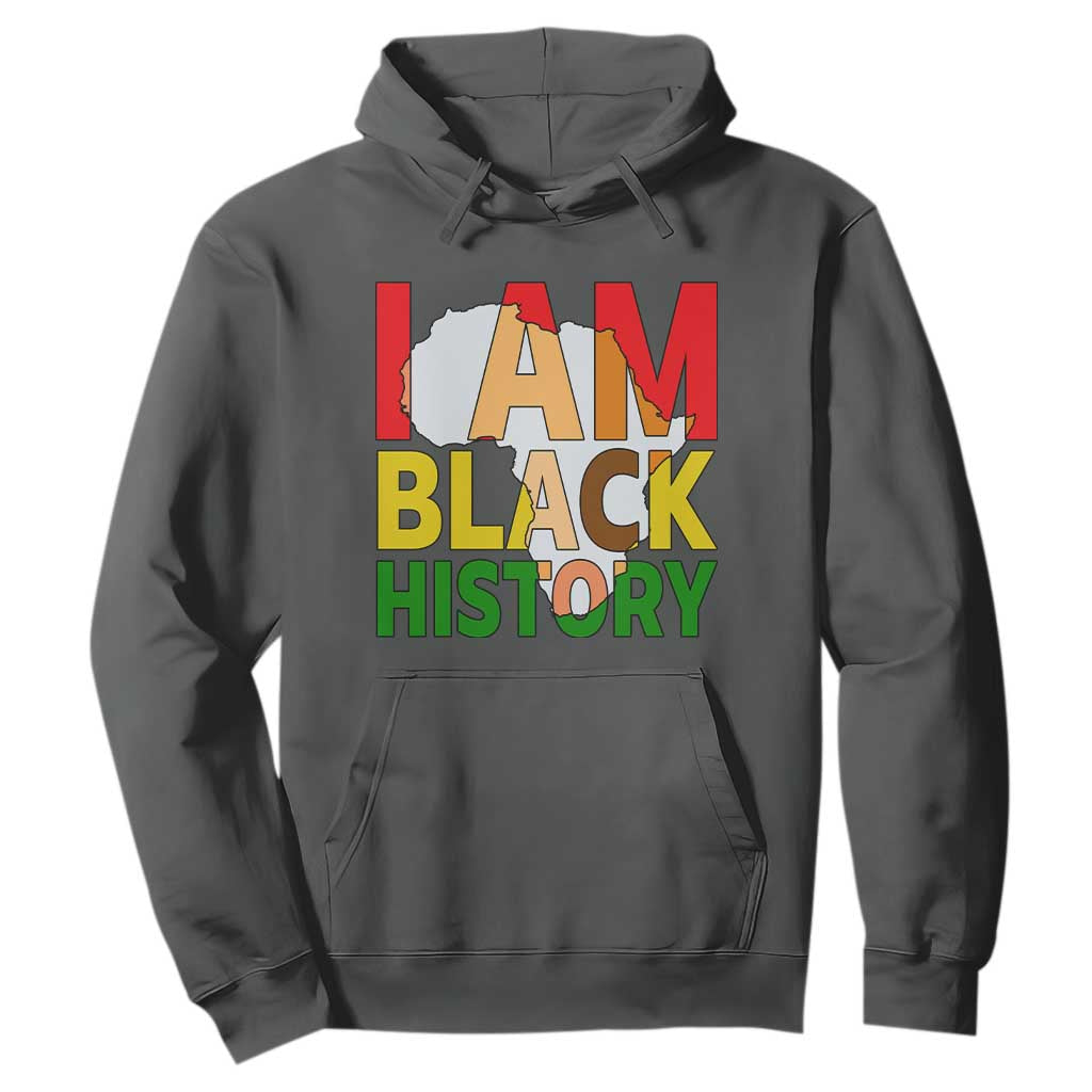 Black History Month African American Hoodie I Am Black History - African Pride