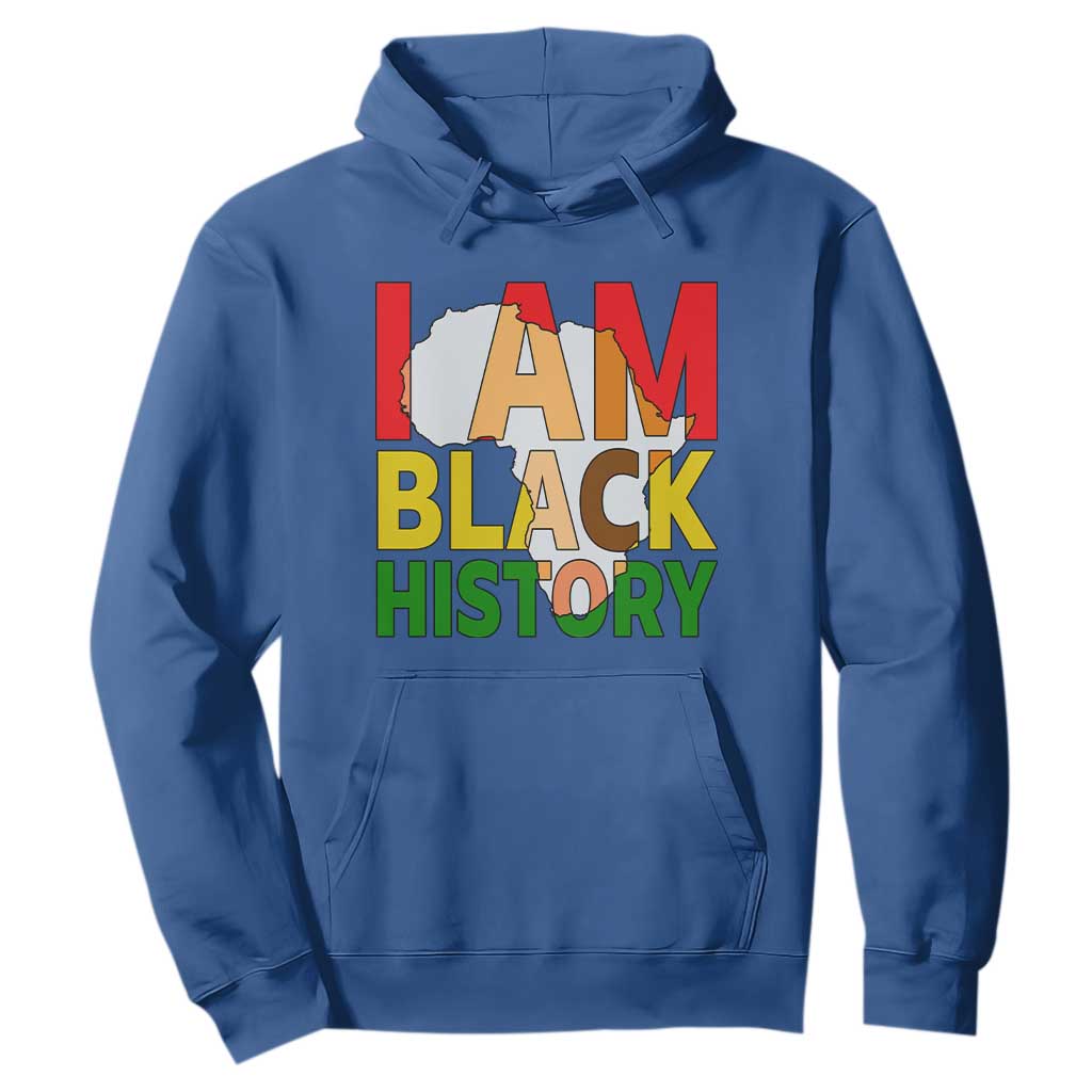 Black History Month African American Hoodie I Am Black History - African Pride