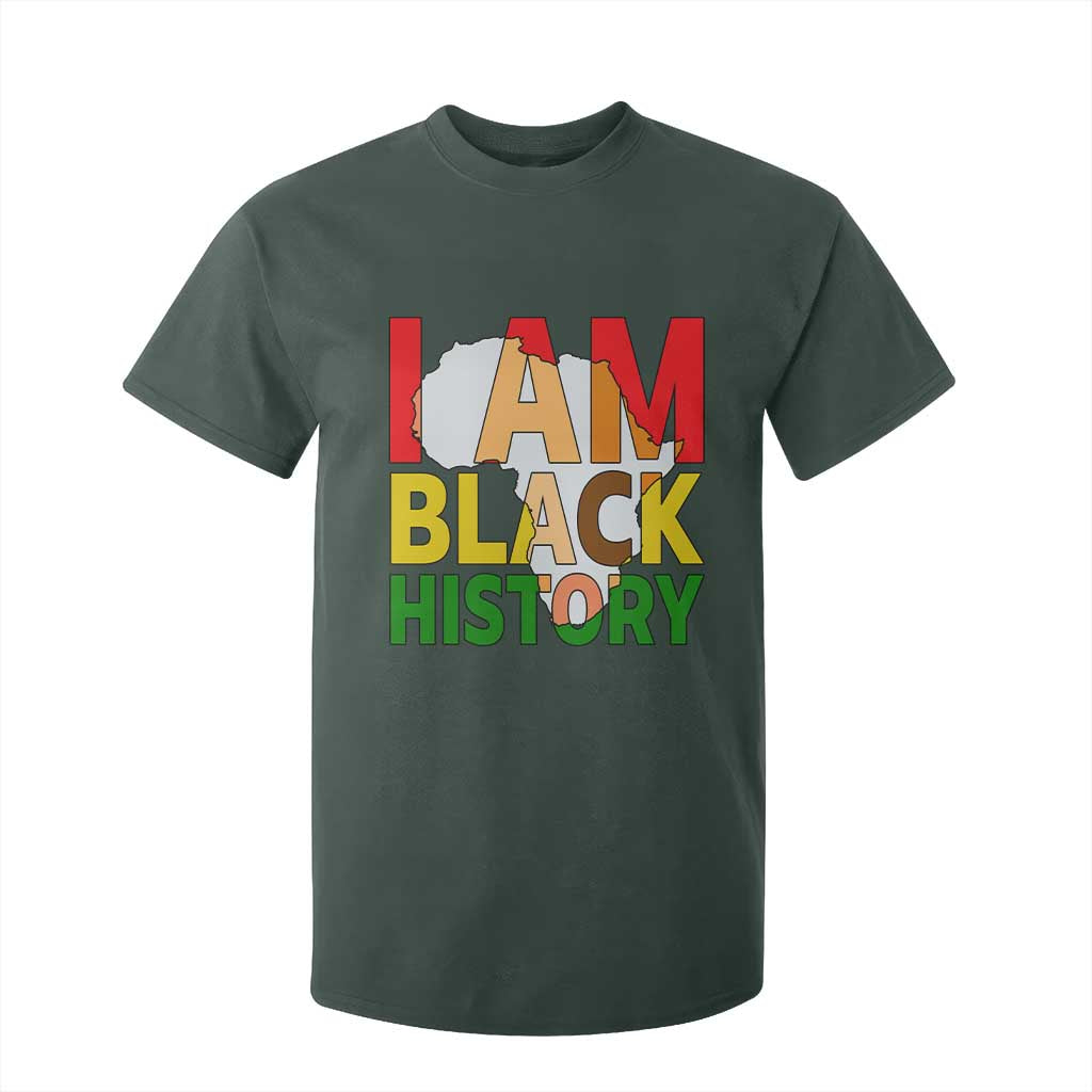 Black History Month African American T Shirt For Kid I Am Black History - African Pride