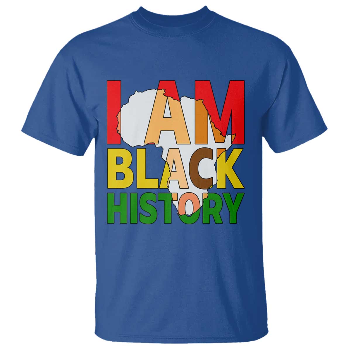 Black History Month African American T Shirt I Am Black History - African Pride