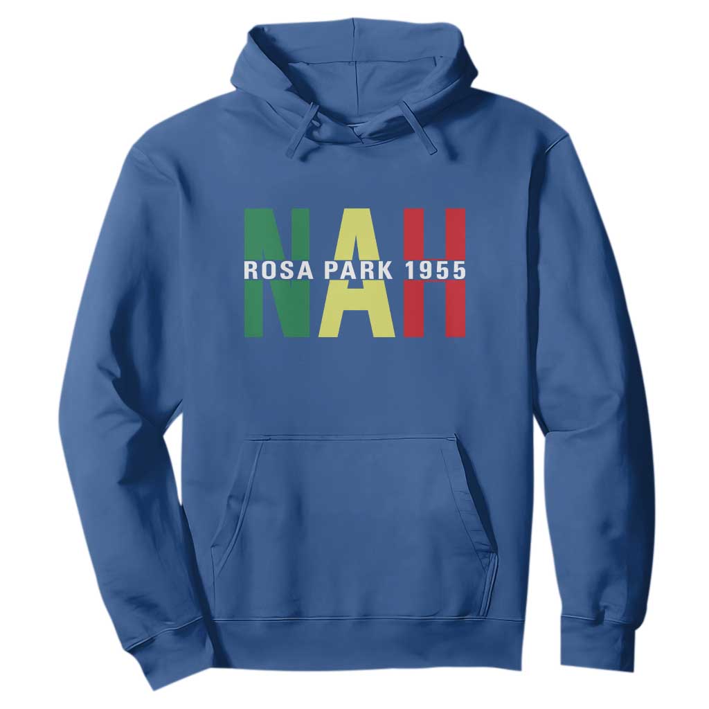 Nah Rosa Parks Quote Hoodie Black Movement Protest - African Pride