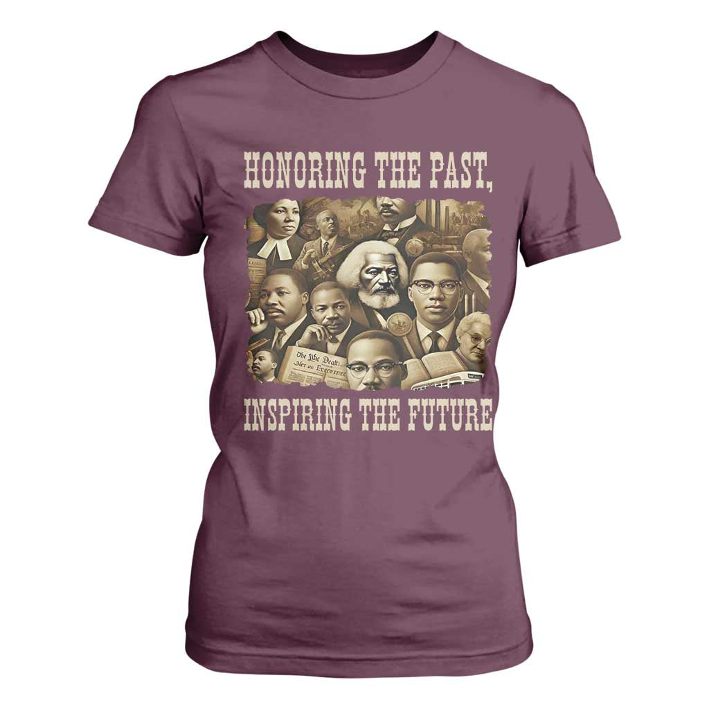Honoring The Past Inspiring The Future T Shirt For Women Black History Month - African Pride