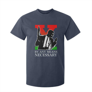 Malcolm X T Shirt For Kid By Any Means Necessary - African Pride