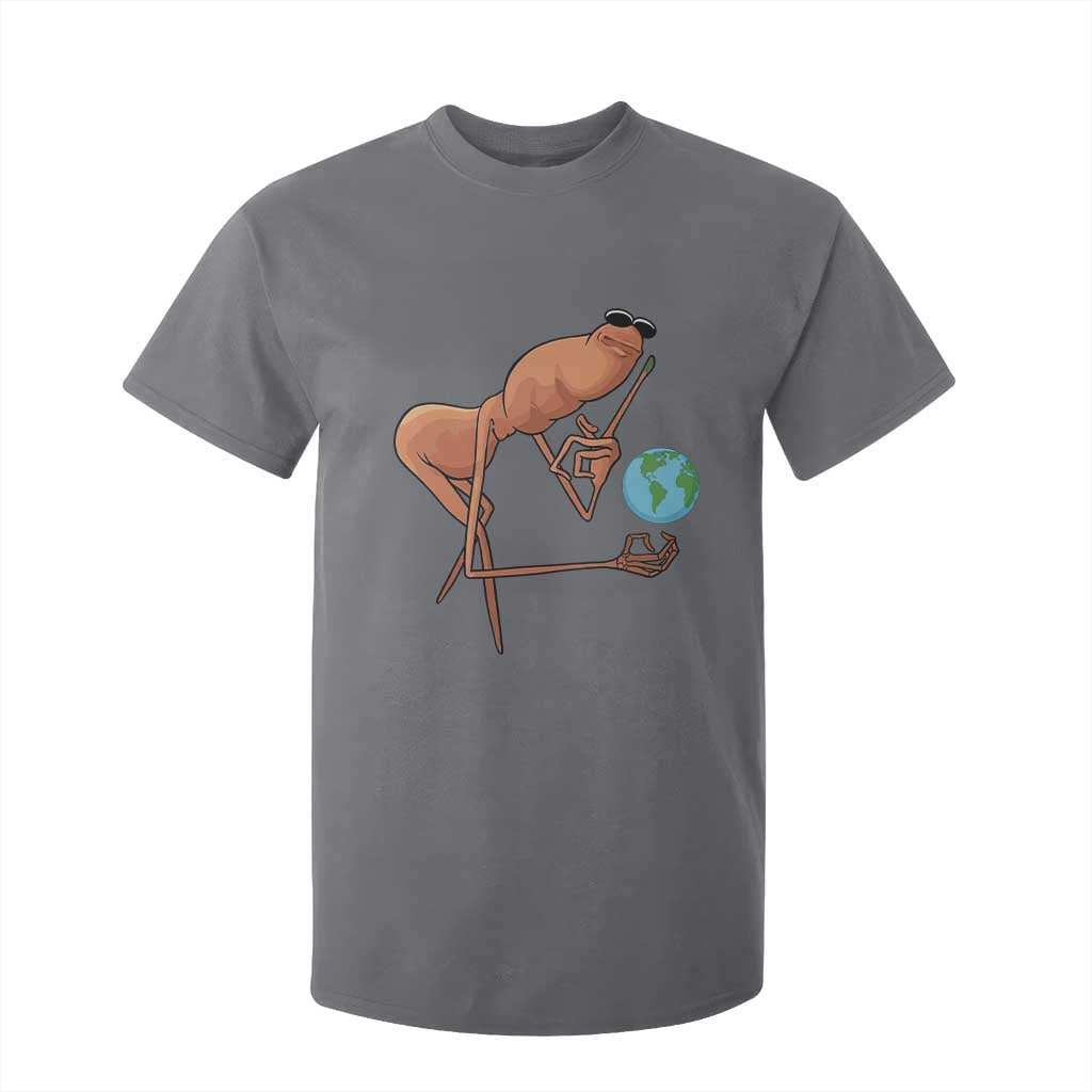 Happy Earth Day T Shirt For Kid Funny Marcus The Worm Eco Friendly