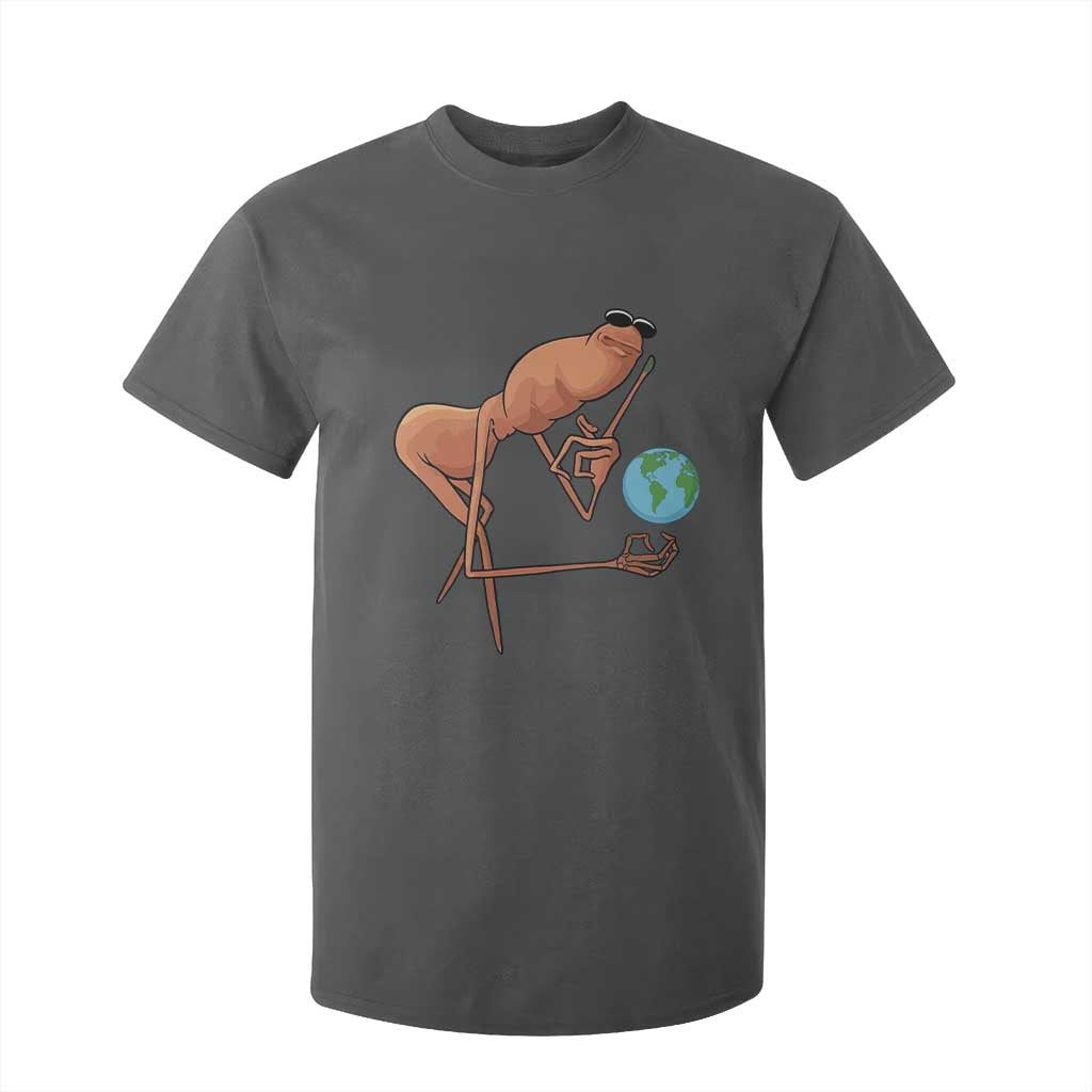 Happy Earth Day T Shirt For Kid Funny Marcus The Worm Eco Friendly