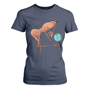 Happy Earth Day T Shirt For Women Funny Marcus The Worm Eco Friendly