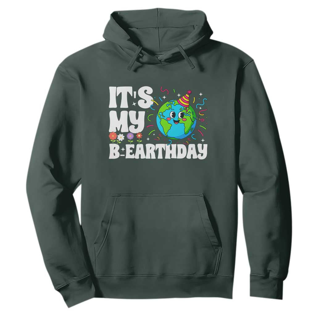 Earth Day Birthday Hoodie April 22 Nature Lover Eco Birthday Party Gift