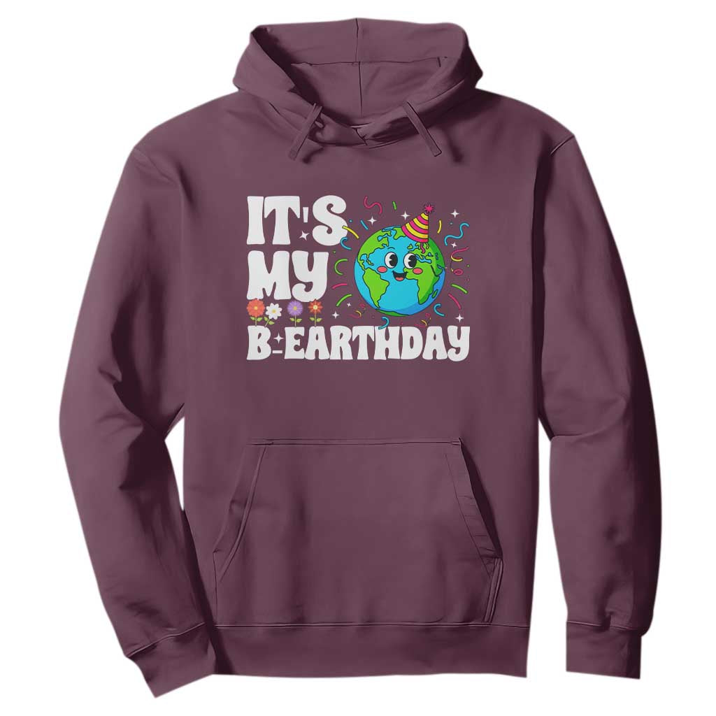 Earth Day Birthday Hoodie April 22 Nature Lover Eco Birthday Party Gift