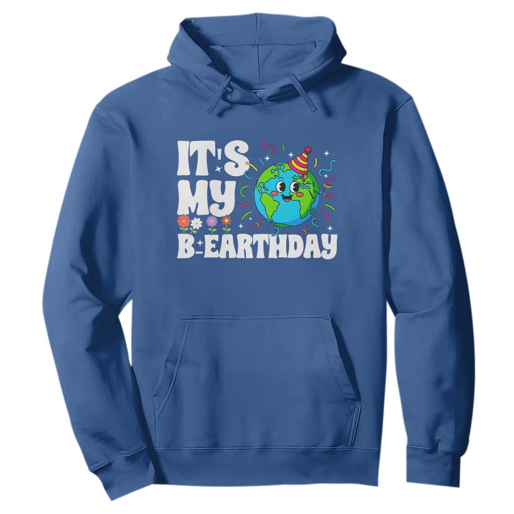 Earth Day Birthday Hoodie April 22 Nature Lover Eco Birthday Party Gift
