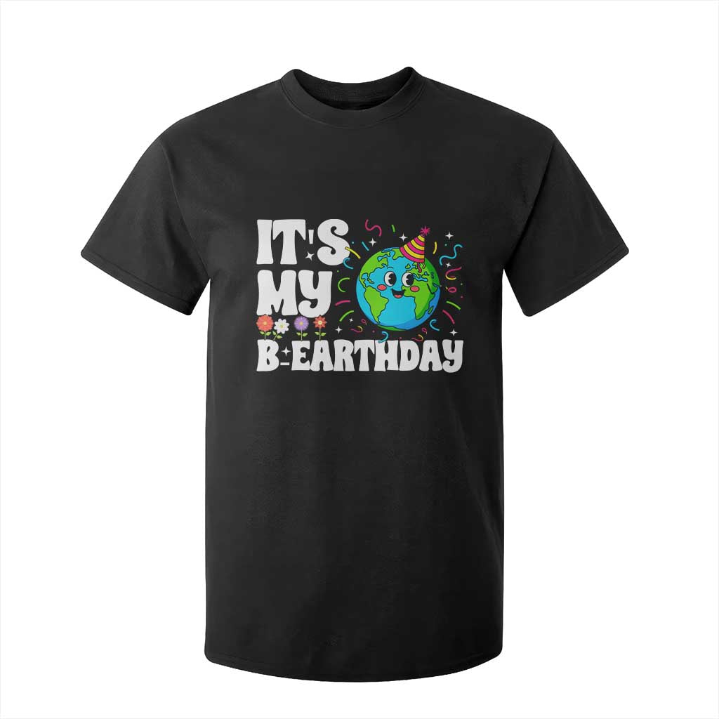 Earth Day Birthday T Shirt For Kid April 22 Nature Lover Eco Birthday Party Gift