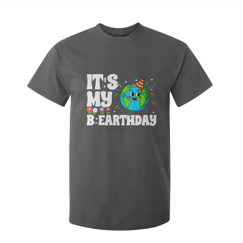 Earth Day Birthday T Shirt For Kid April 22 Nature Lover Eco Birthday Party Gift