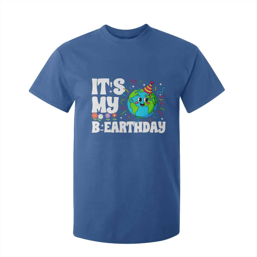 Earth Day Birthday T Shirt For Kid April 22 Nature Lover Eco Birthday Party Gift