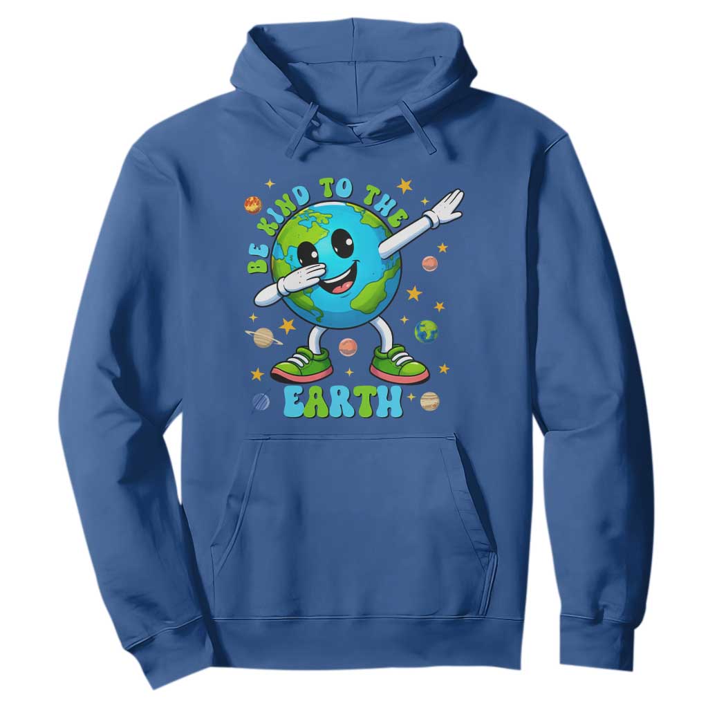 Be Kind To The Earth Hoodie Cute Environmental Awareness Earth Day